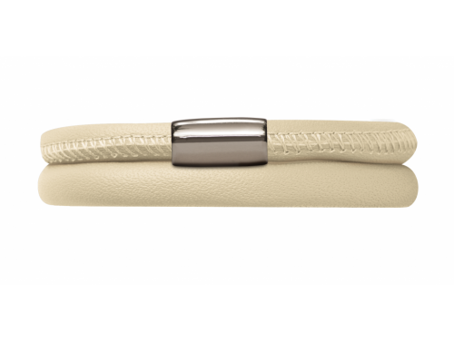 Double Nude Leather Bracelet image