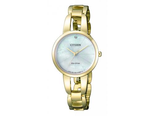 Ladies Diamond Eco Drive Watch image