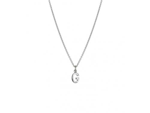 Evolve Stg Initial G Necklace 45cm image