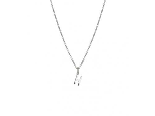 Evolve Stg Initial H Necklace 45cm image