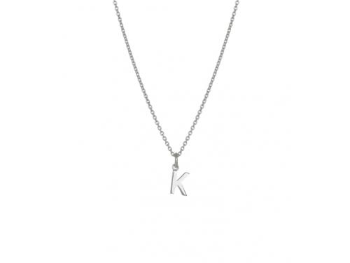 Evolve Stg Initial K Necklace 45cm image