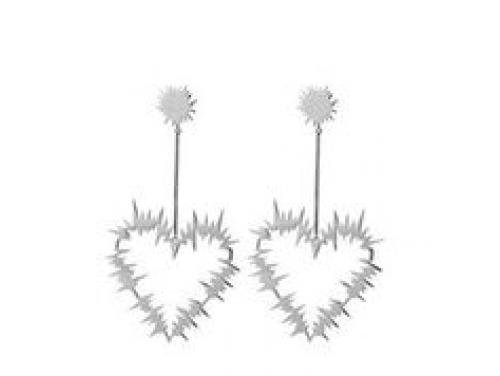 Karen Walker Stg Electric Heart Drop Earring image