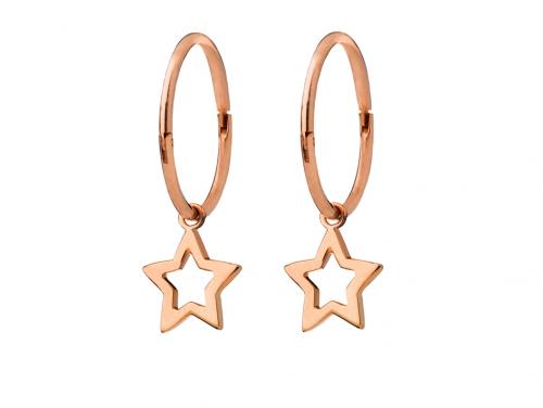 Karen Walker 9ct Rose Mini Star Sleepers image