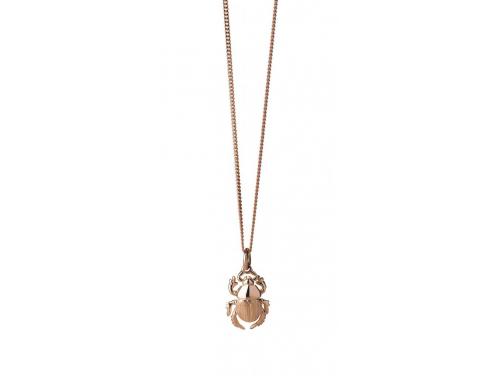 Karen Walker 9ct Rose Beetle Necklace image