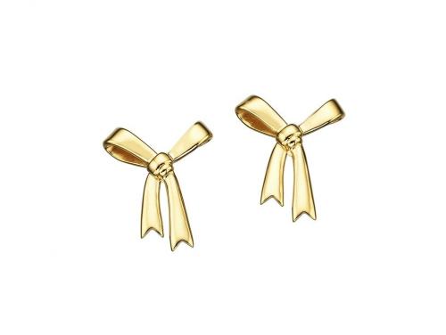 Karen Walker 9ct Bow Stud Earrings image