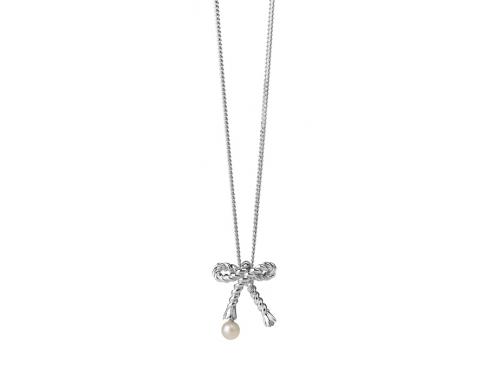 Karen Walker Stg Love Knot Necklace image