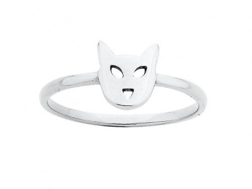 Karen Walker Stg Mini Cat Ring image