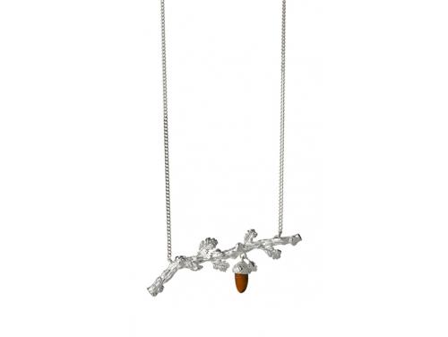 Karen Walker Stg Oak Branch Necklace image