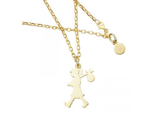 Karen Walker 9ct Runaway Girl Pendant - Large image