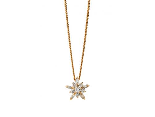 Karen Walker 9ct Diamond True Love Necklace - Westende Jewellers