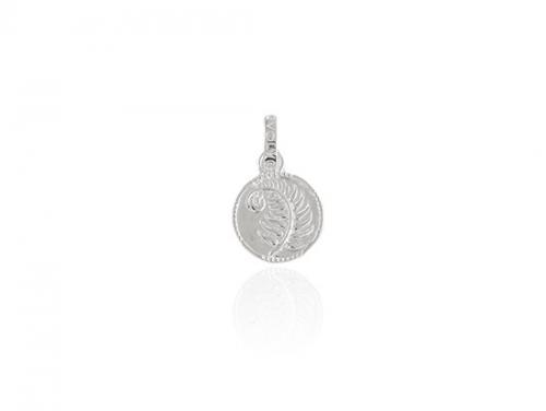 Evolve Stg NZ Fern Coin Charm Drop Bead image