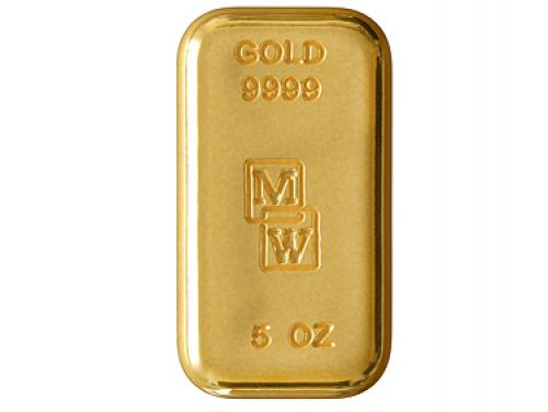 5 Ounce Fine Gold Ingot image