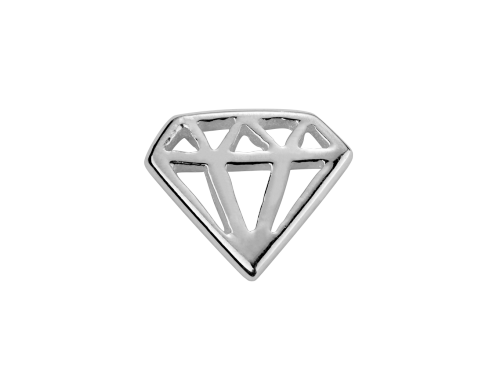 Stow Stg Diamond Charm image