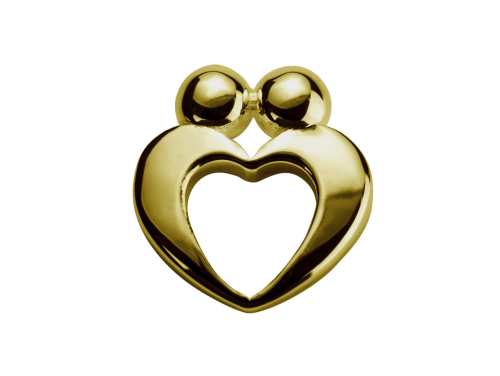 Stow 9ct True Love Charm image