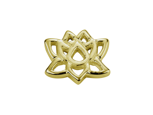 Stow 9ct Lotus Charm image