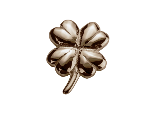 Stow 9ct Rose Lucky Clover Charm image