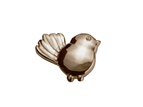 Stow 9ct Rose Fantail Charm image