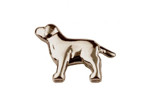 Stow 9ct Rose Dog Charm image