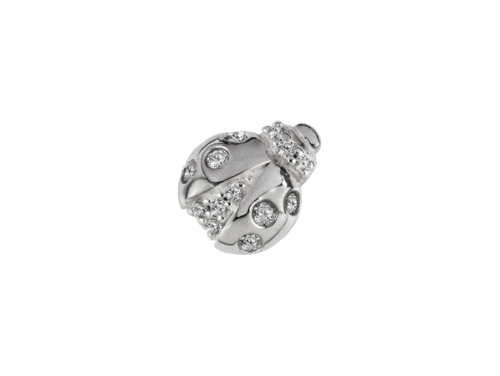 Stow Stg CZ Ladybird Charm image