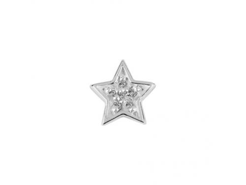 Stow Stg CZ Shooting Star Charm image