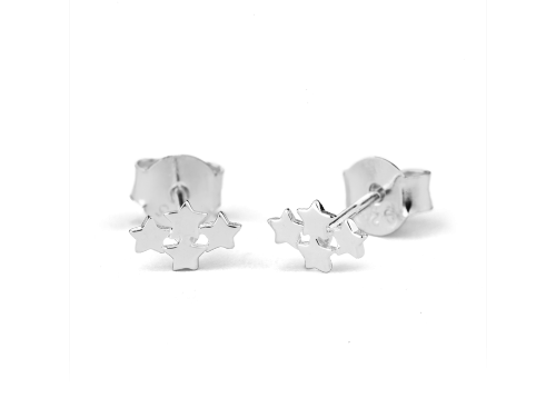Stow Sterling Silver Wishing Stars Earrings image
