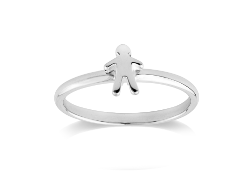 Stow Sterling Silver Stowaway Boy Ring image