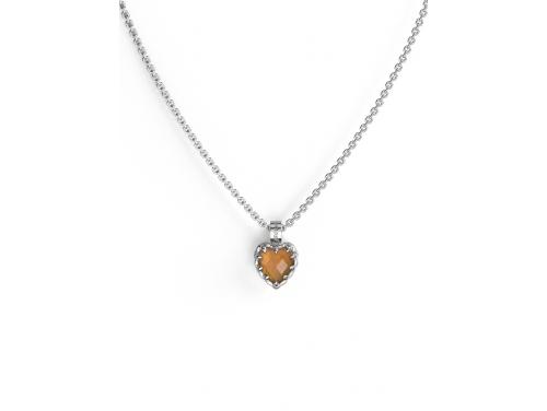 Stolen Girlfriends Club Stg Love Claw Necklace - Citrine image