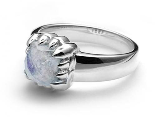 Stolen Girlfriends Club Stg Moonstone Baby Claw Ring image