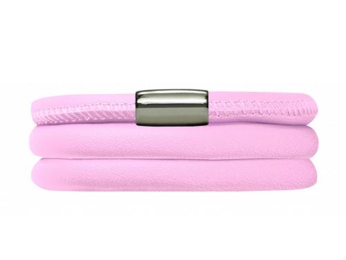 Triple Rose Leather Bracelet image
