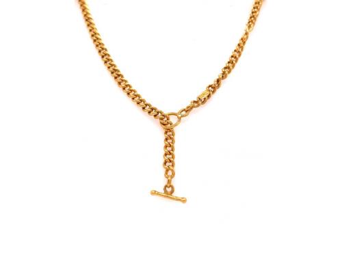 22ct 46cm Curb Chain  image