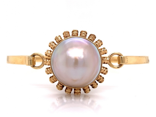 14ct Mabe Pearl Bracelet image