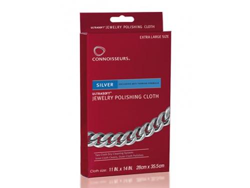 Connoisseurs Silver Jewellery Polishing Cloth image