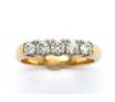 9ct 5 Diamond Ring TDW.50ct image