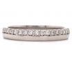 9ct White Gold Diamond Band TDW 0.19ct image