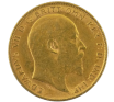 1905 Half Sovereign Coin Head image