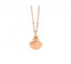 Ellani Rose Plated Stainless Steel Shell Pendant image