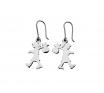 Karen Walker Stg Runaway Girl Hook Earrings image