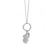 Karen Walker Stg Acorn & Leaf Loop Necklace image