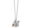 Karen Walker Stg Tigers Eye Squirrel Pendant image