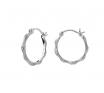 Karen Walker Stg Bamboo Hoop Earrings image