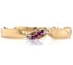 9ct Ruby Twist Bangle image