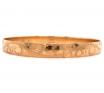 9ct 7mm Engraved Bangle image