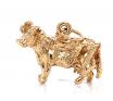 9ct Bull Charm image