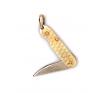 18ct Two Tone Pocketknife Charm image
