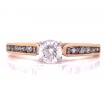 9ct Diamond Solitaire Ring TDW 0.59ct image