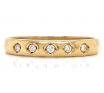 18ct Five Diamond Innerset Ring TDW 0.06ct image