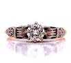 18ct Diamond Solitaire Ring TDW 0.37ct image