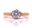 9ct Cubic Zirconia Solitaire Ring image