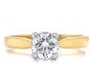 18ct Diamond Solitaire Ring TDW 0.60ct image