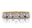 18ct Five Diamond Ring TDW 0.49ct image